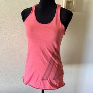 Peach Northface Racerback Exercise Tank